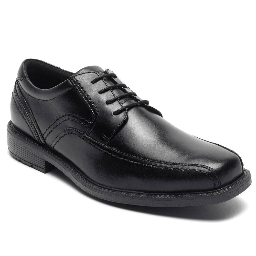 Zapatos Con Cordones Rockport Hombre Mexico - Style Leader 2 Whitner Negros - LWJNB7620